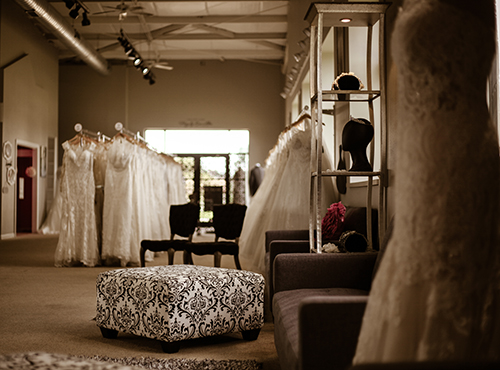 evas bridal center main floor